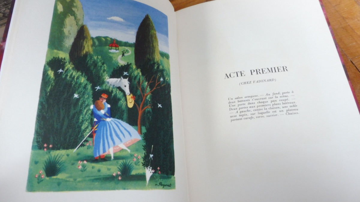 Un chapeau de paille d'Italie (Labiche et Marc-Michel) 1943 illus. Peynet