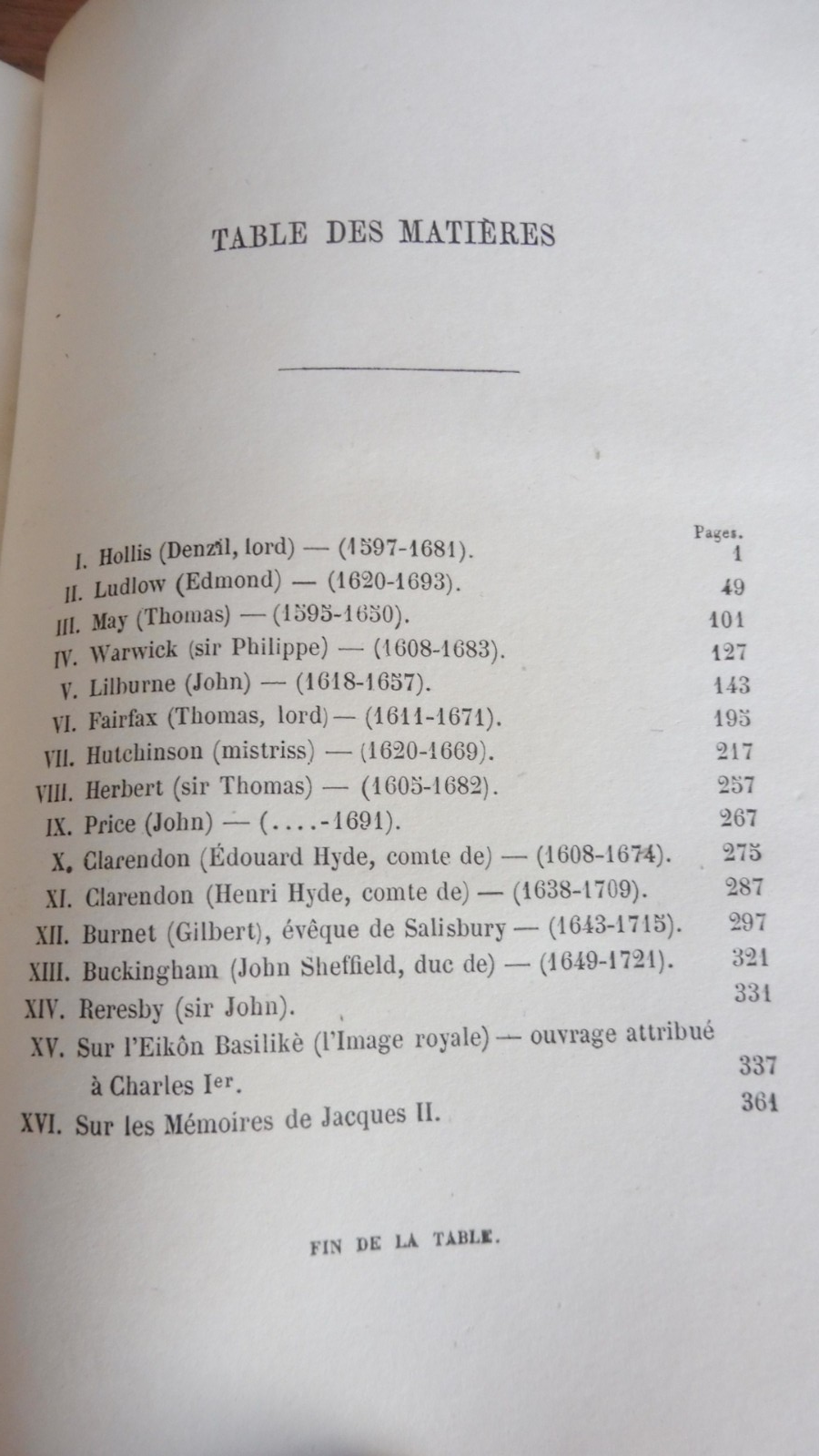 Etudes biographiques sur la Révolution d'Angleterre (Guizot) 1851