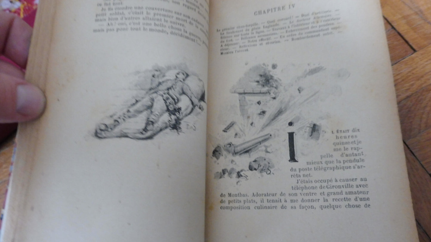 La guerre de forteresse (Capitaine Danrit) s.d. 2/2 illus. De Semant