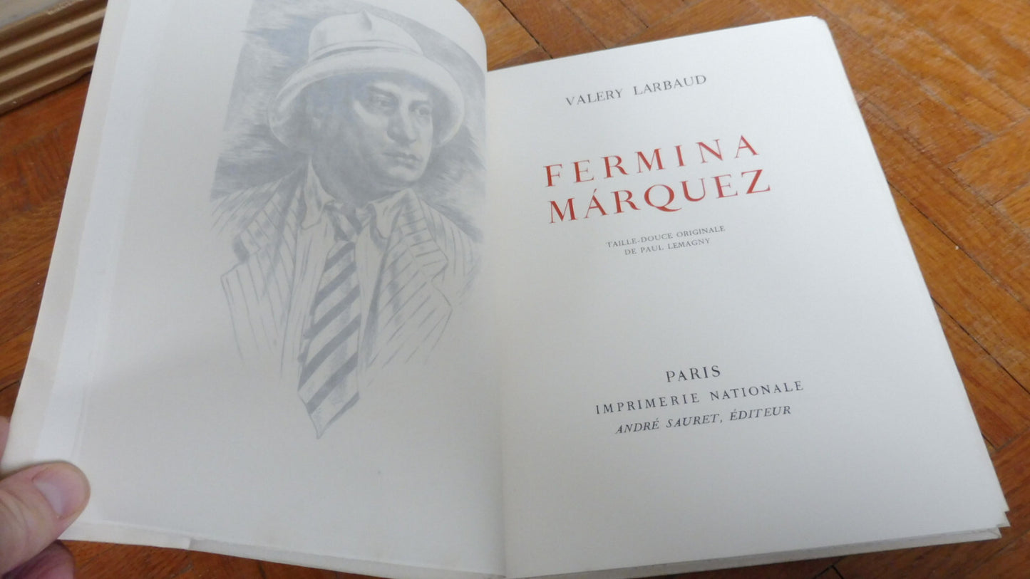 Fermina Marquez (Valéry Larbaud) 1951