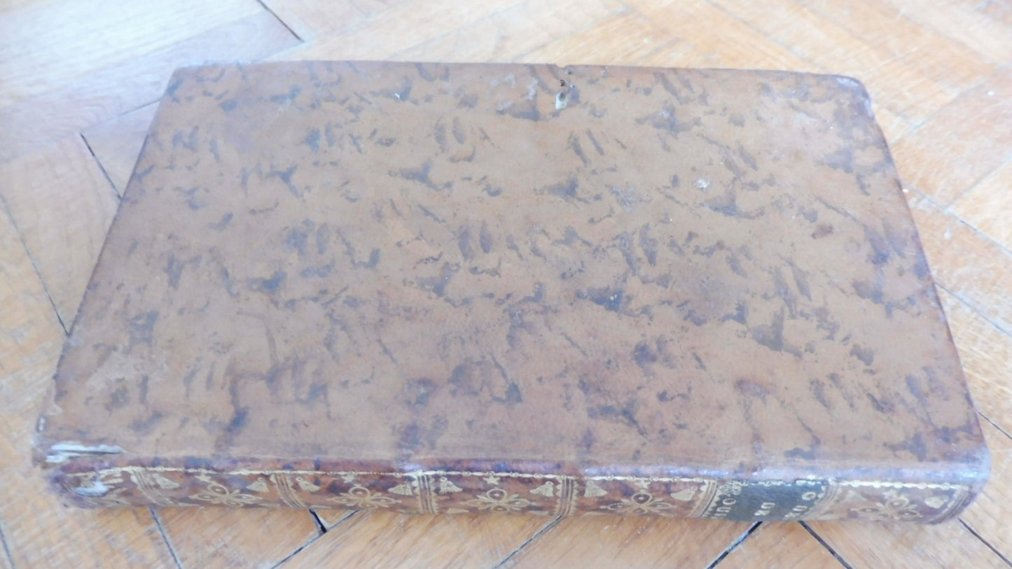 Oeuvres choisies et odes sacrées de Rousseau 1774