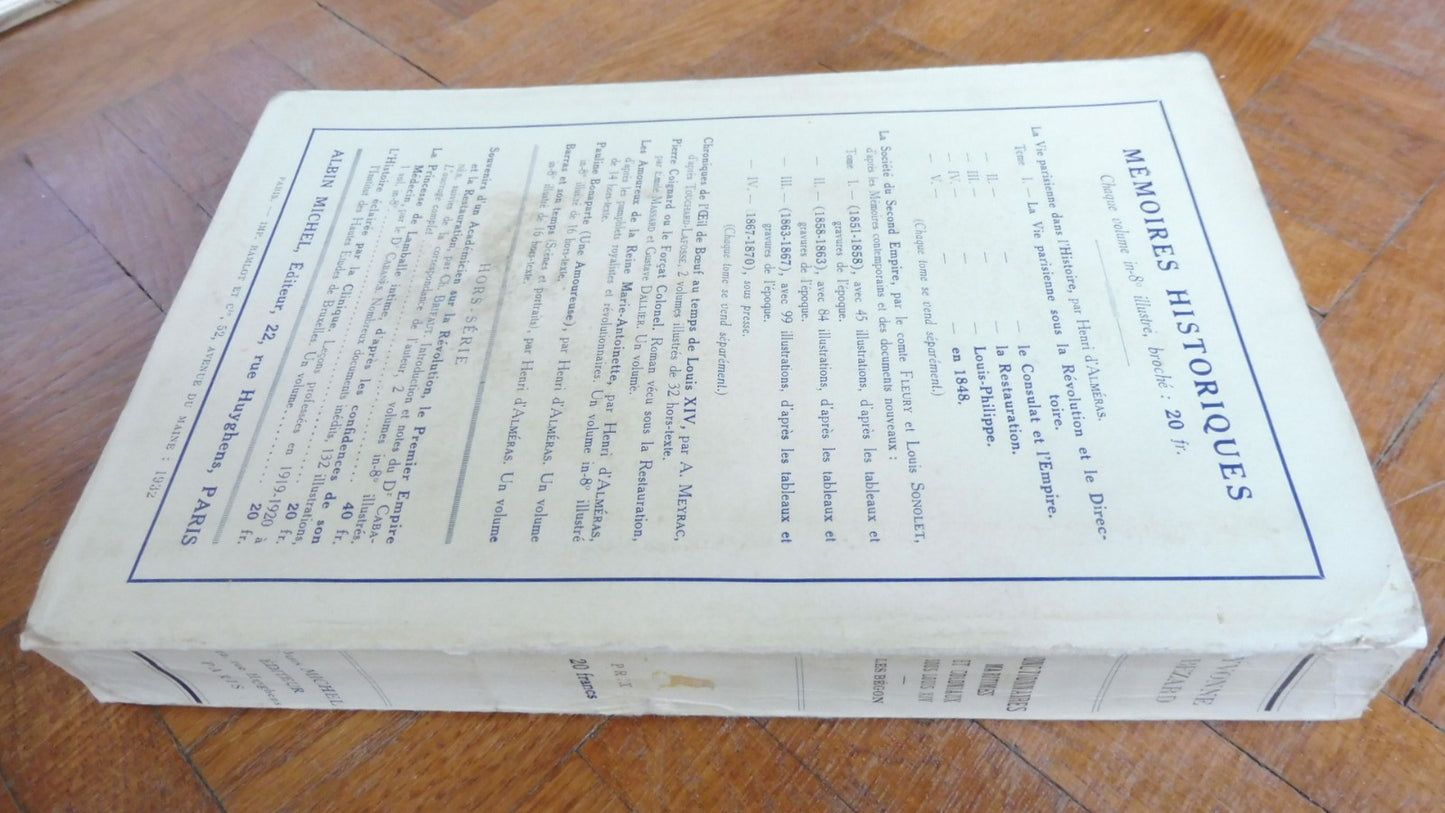 Fonctionnaires maritimes et coloniaux sous Louis XIV. Les Bégon (Y. Bezard) 1932