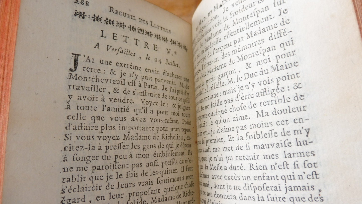 Lettres de Madame de Maintenon 1756 7/7