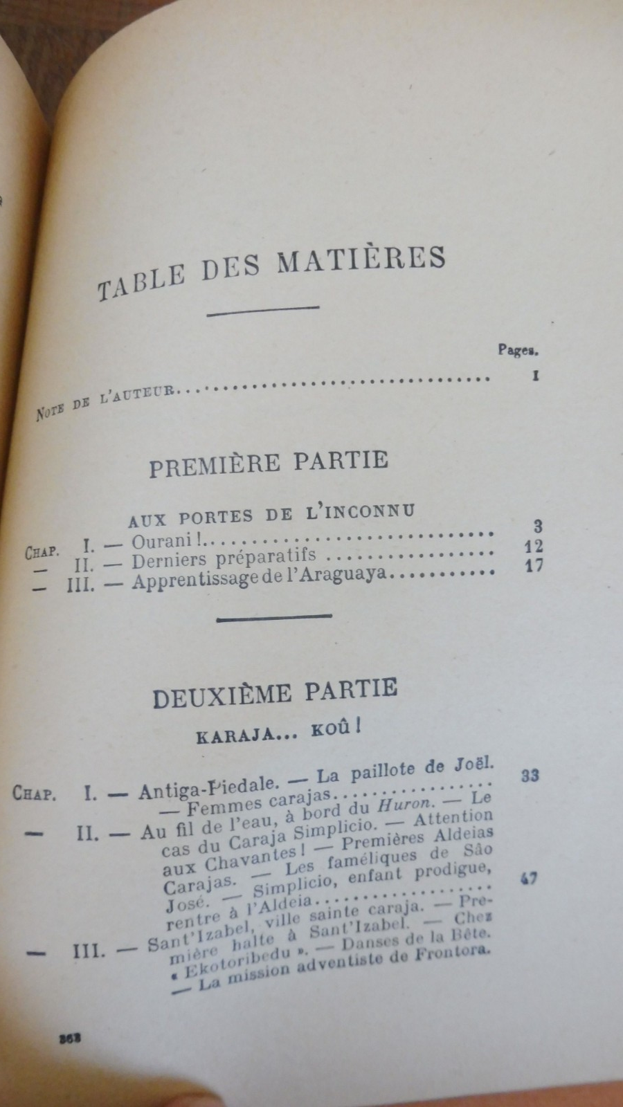 Caraja... Kou ! Trois ans chez les indiens du Brésil (R. De La Falaise) 1952