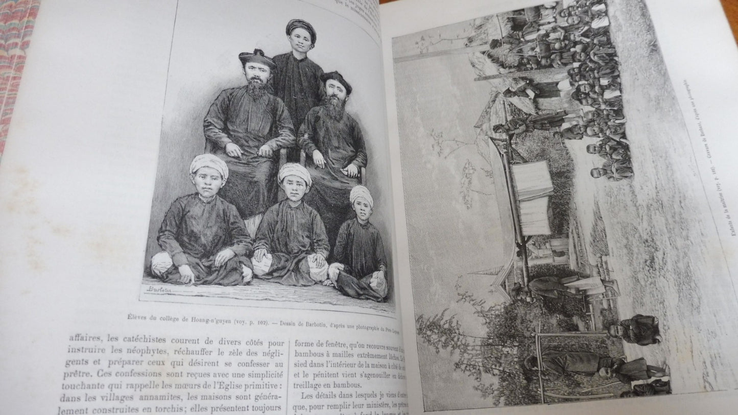 Le Tour du monde. Année 1890 (E. Charton) 1890 IRLANDE, TONKIN, SOUDAN, BORNEO..