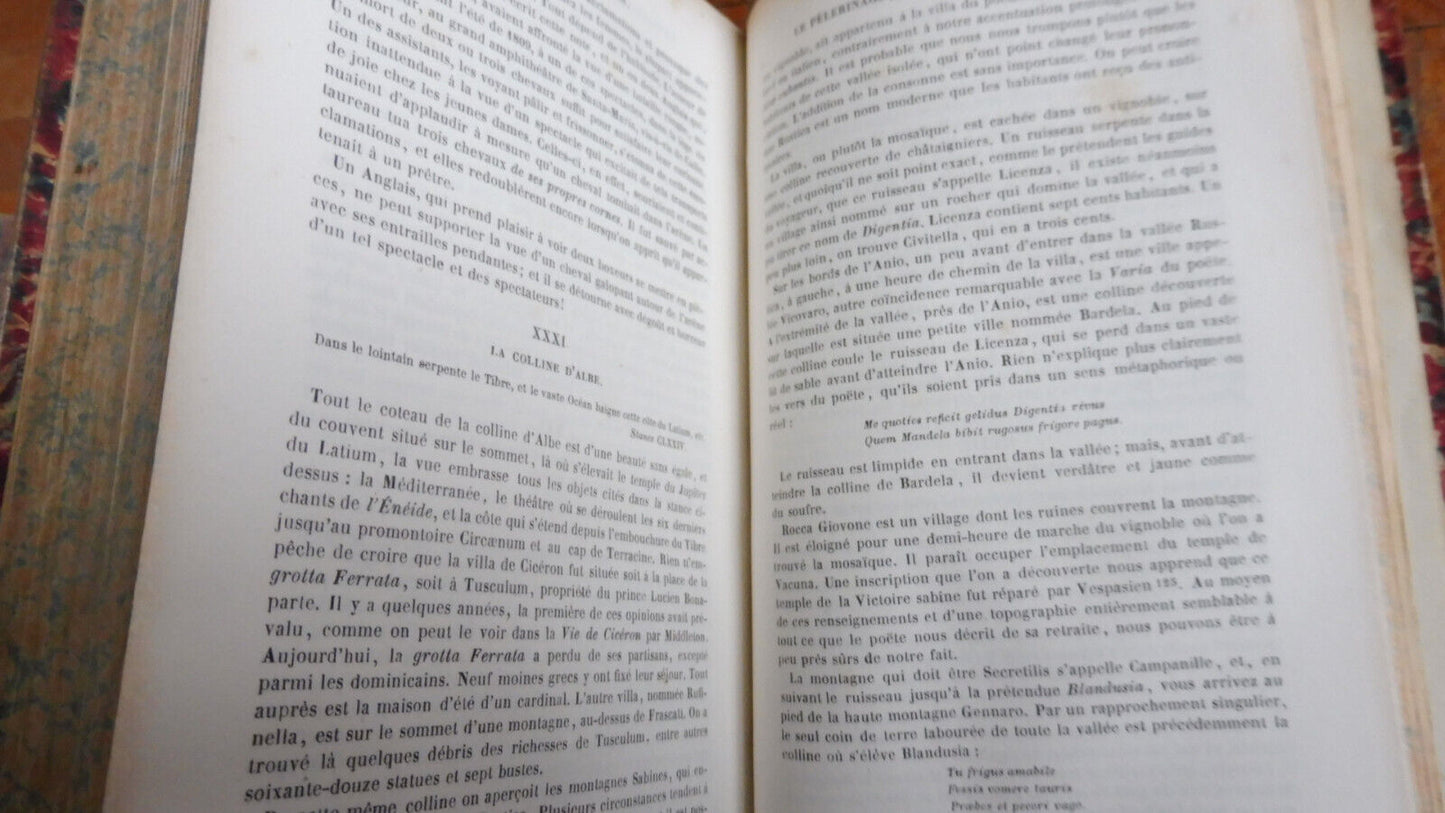 Oeuvres de Lord Byron 1840 4/4 B. Laroche trad.