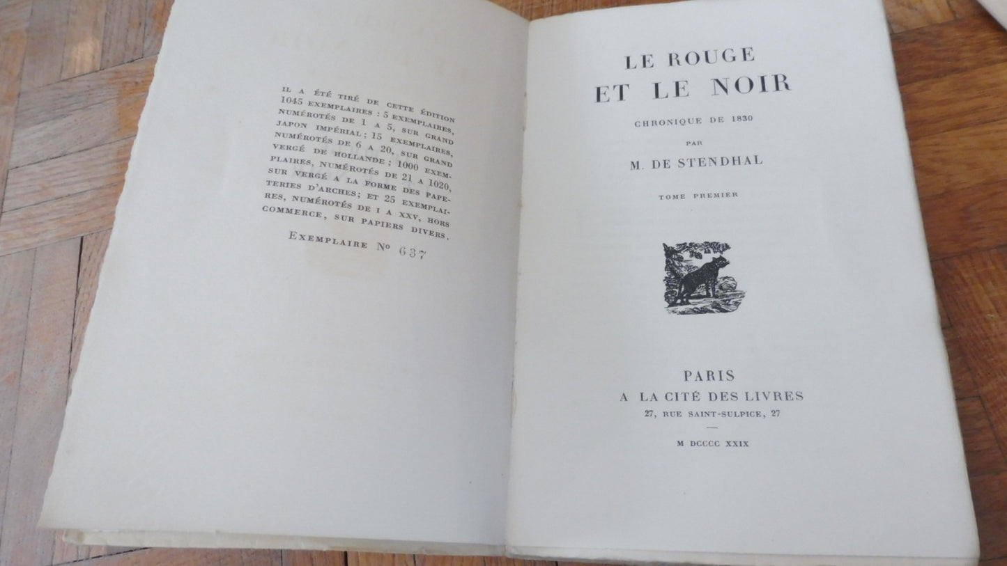 Le Rouge et le noir (Stendhal) 1929 2/2