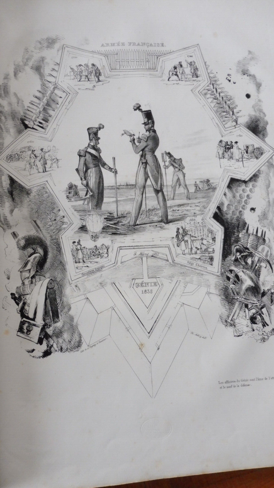 Esquisses historiques des corps de l'armée Française (Isambert) s.d. ex De Vigny