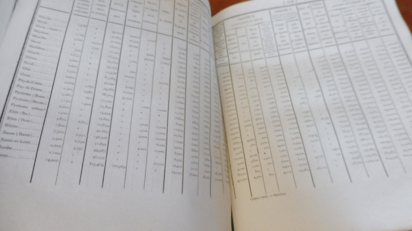 Comptes rendus par les ministres. Budget 1820