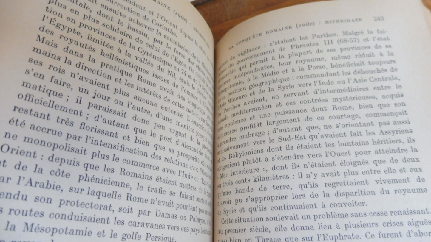 La Question d'Orient dans l'Antiquité (Pierre Waltz) 1942