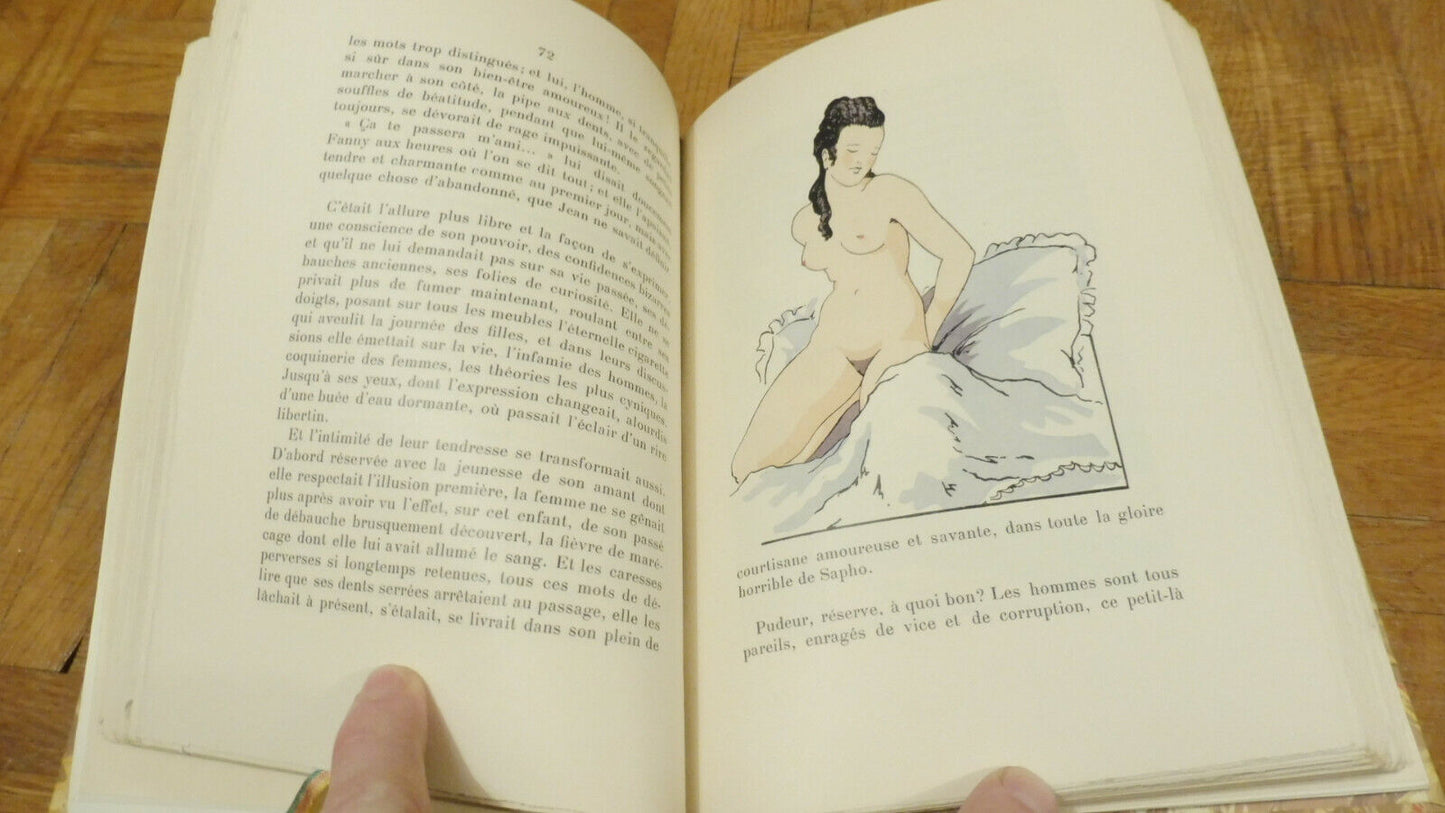 Sapho (Alphonse Daudet) 1929 illus. Rousseau NUMEROTE