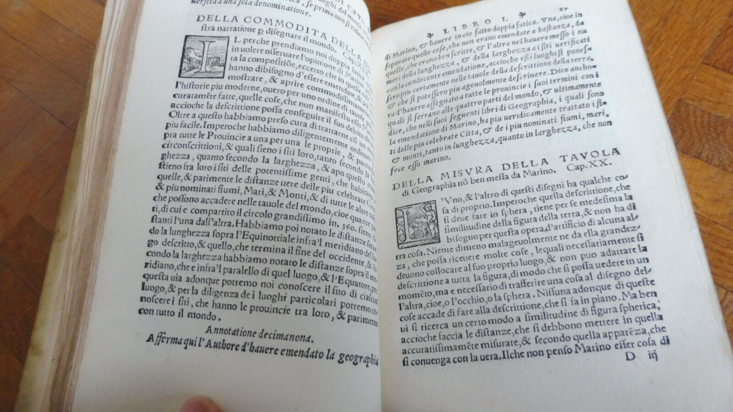 Geografia di Claudio Ptolemeo Alessandrino (PA Matiolo trad.) 1548