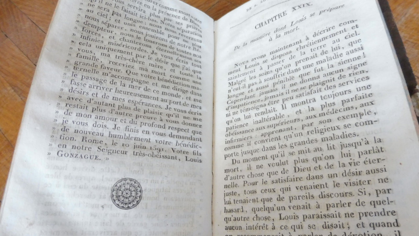 Vie de Saint Louis de Gonzagues (Virgile Cepari) 1827