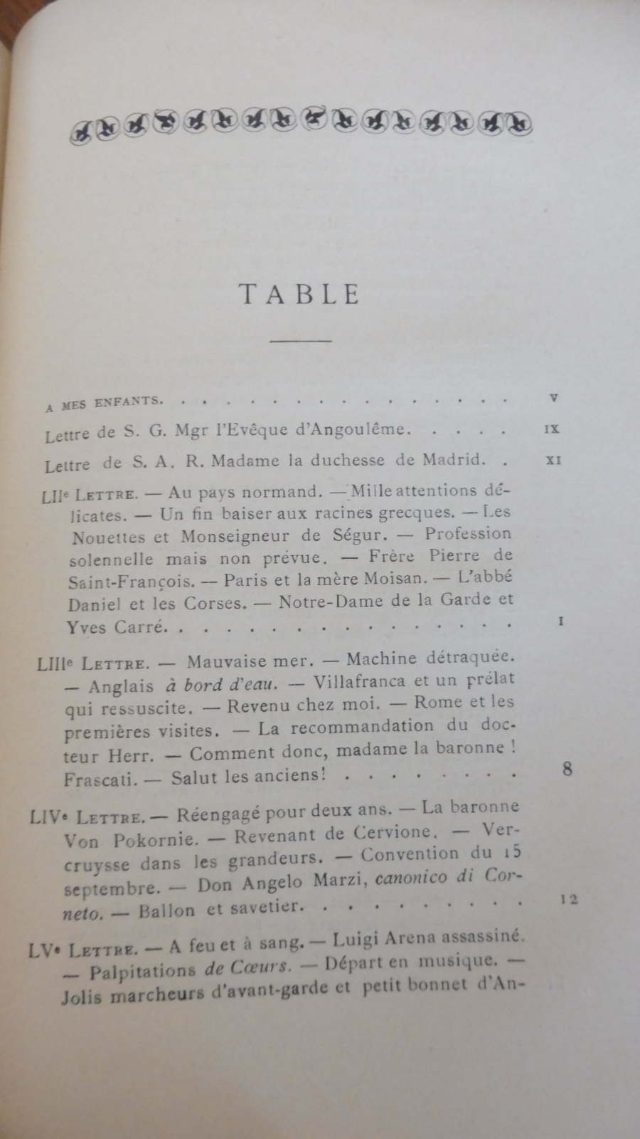 Souvenirs des zouaves pontificaux 1864-66 (De Kerguenec) 1891 ENVOI