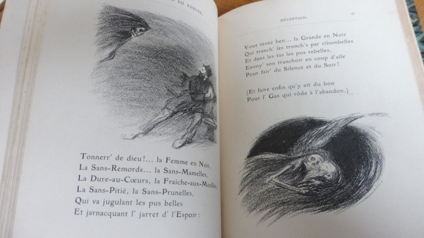 Les Soliloques du pauvre (Jehan Rictus) 1903 illus. Steinlein