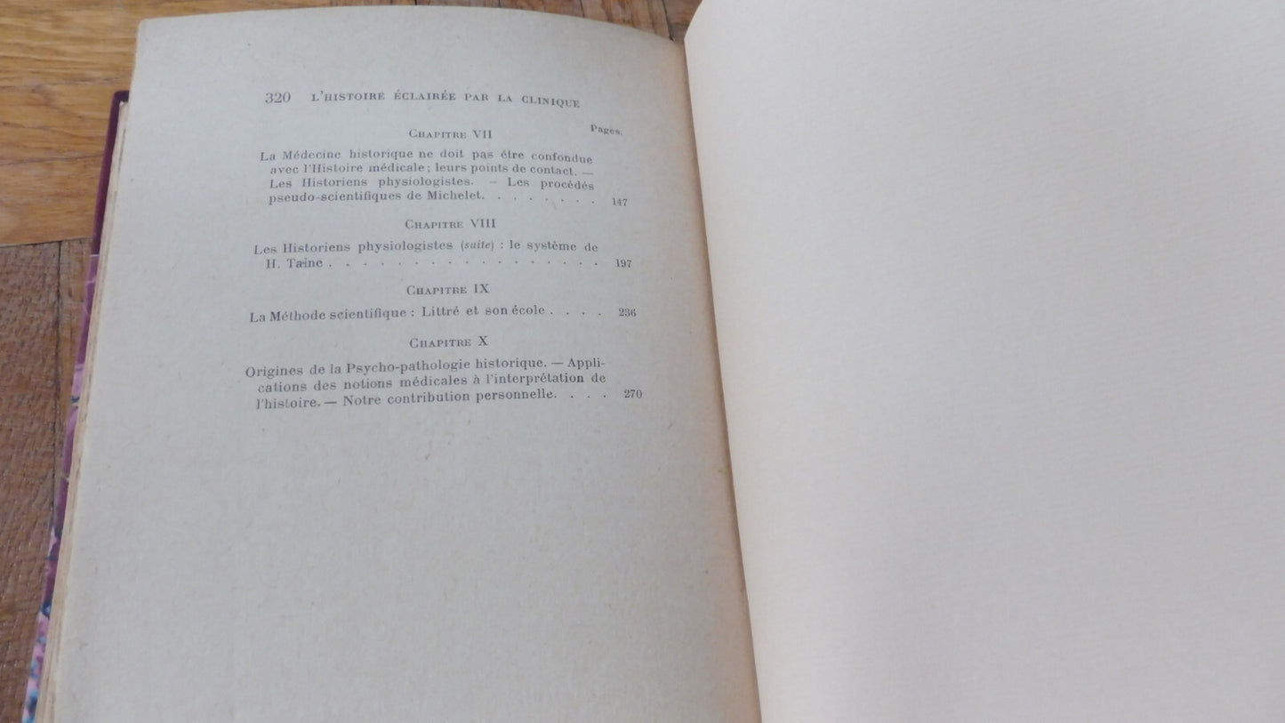 L'Histoire éclairée par la clinique (Cabanès) s.d.