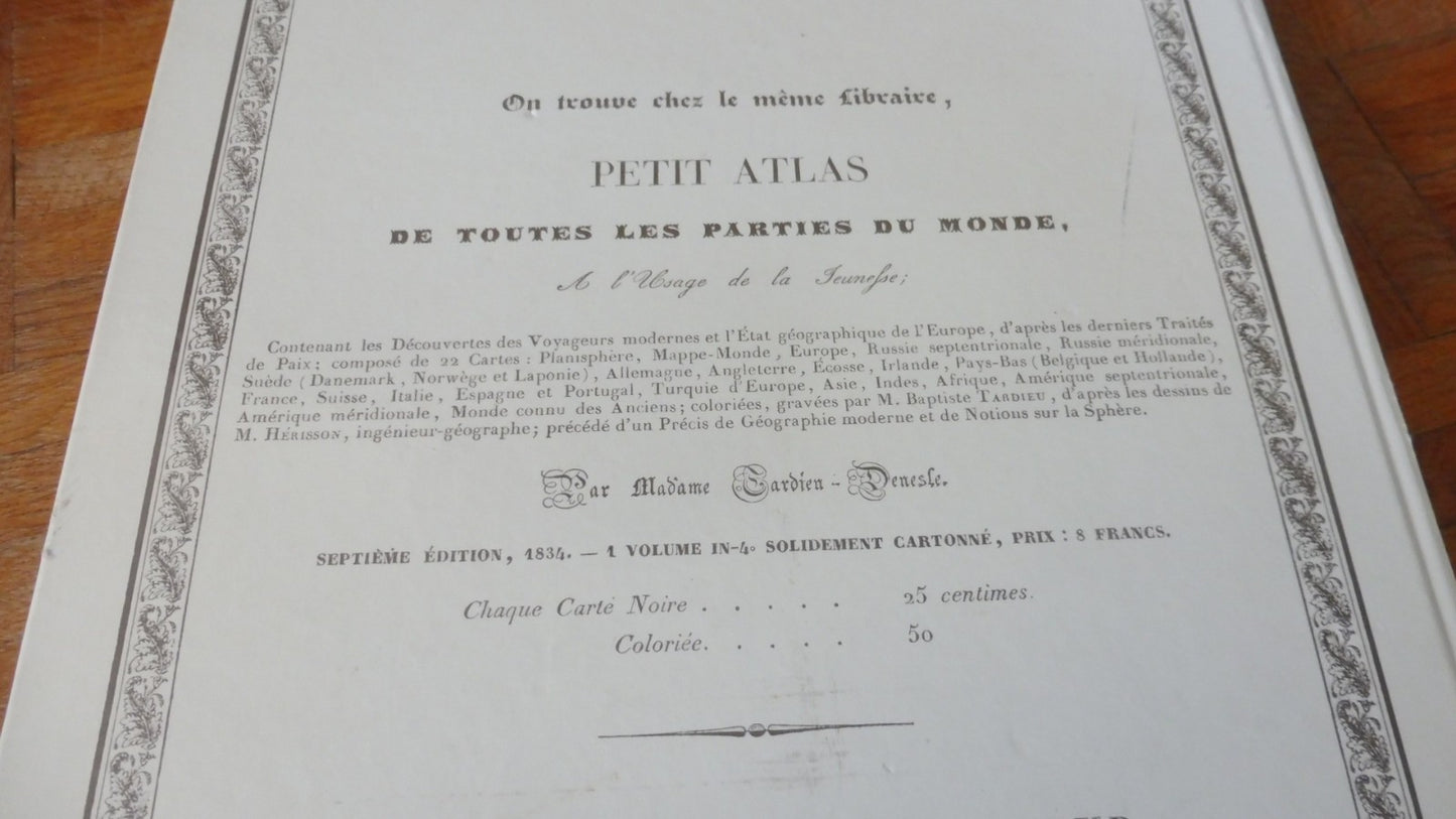Petit Atlas pittoresque des quarante-huit quartiers de Paris (Perrot) 1987