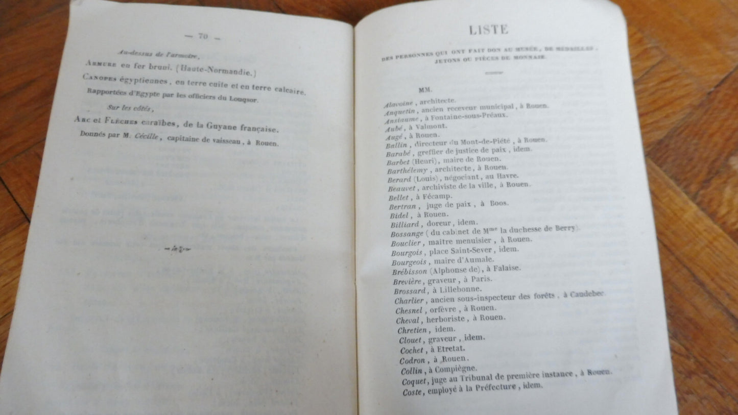 Catalogue du musée départemental d'antiquités de Rouen 1840