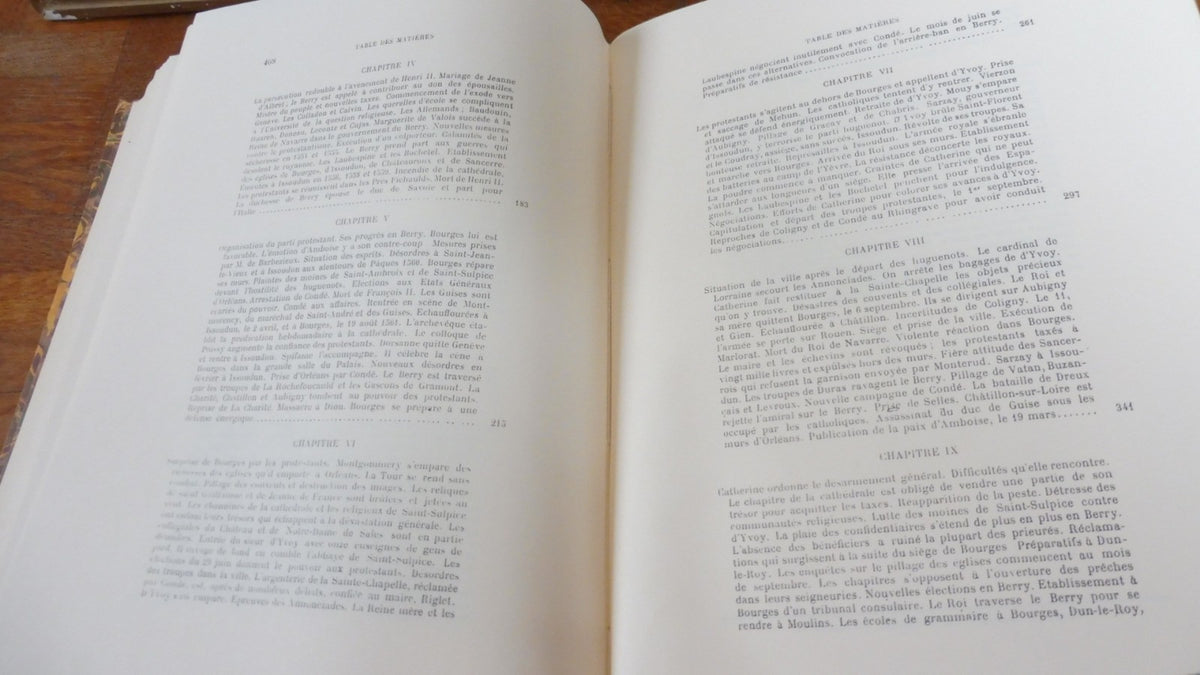 Les Guerres de la Réforme en Berry (Vicomte de Brimont) 1905 REPRINT
