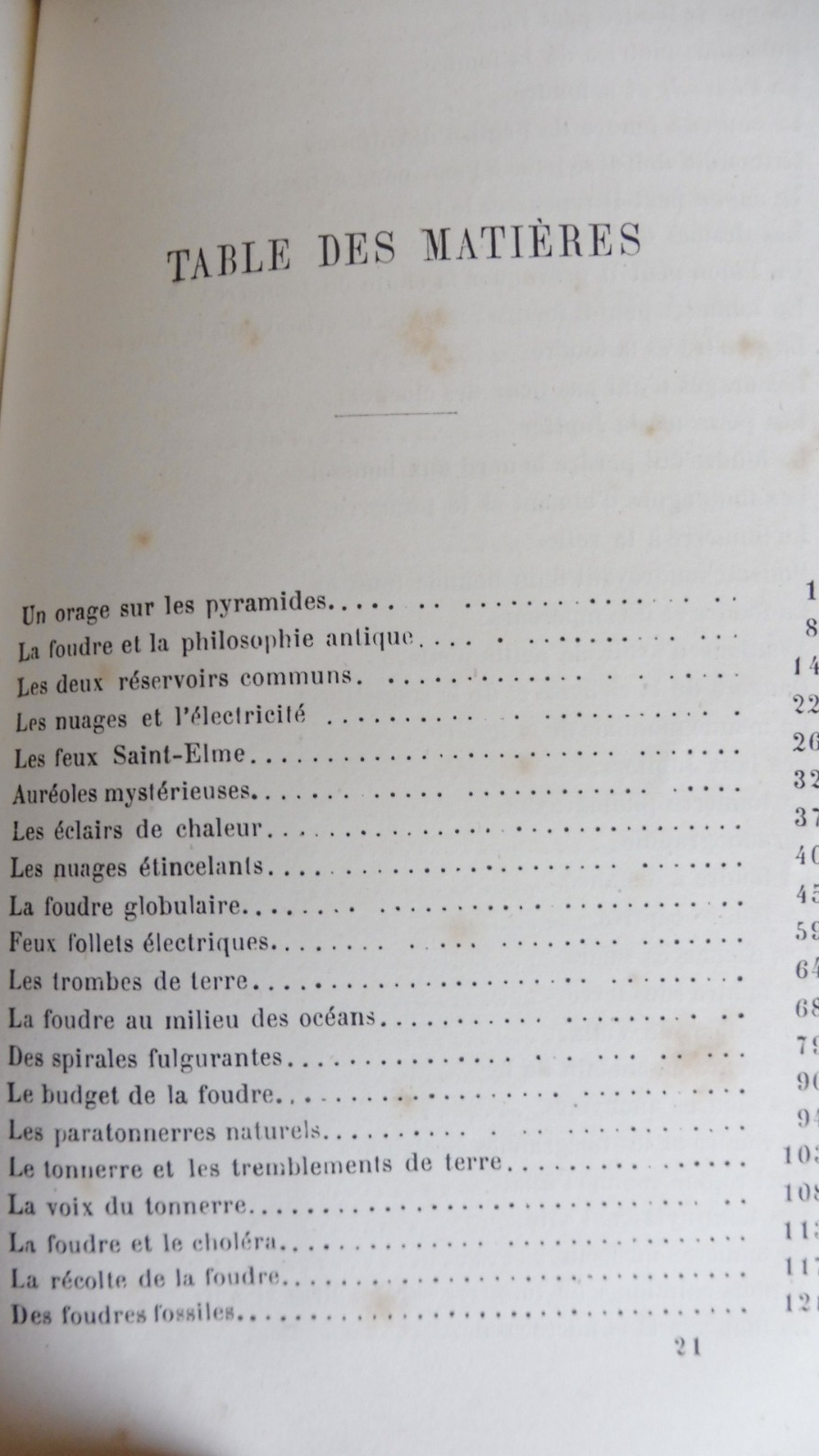 Eclairs et tonnerre (W. De Fonvielle) 1869