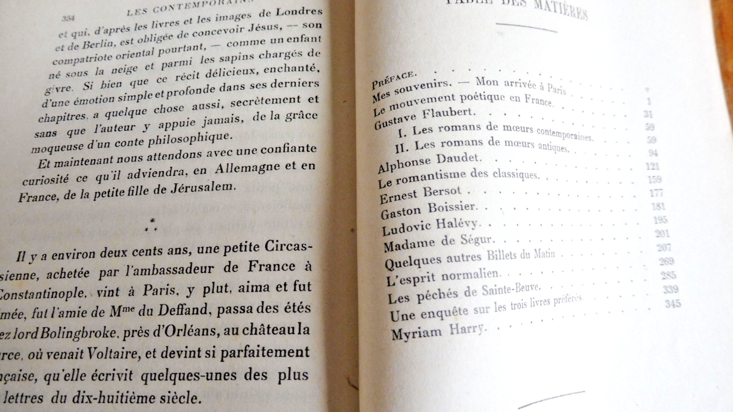 Les Contemporains. Etudes de portraits littéraires (Lemaitre) 1918