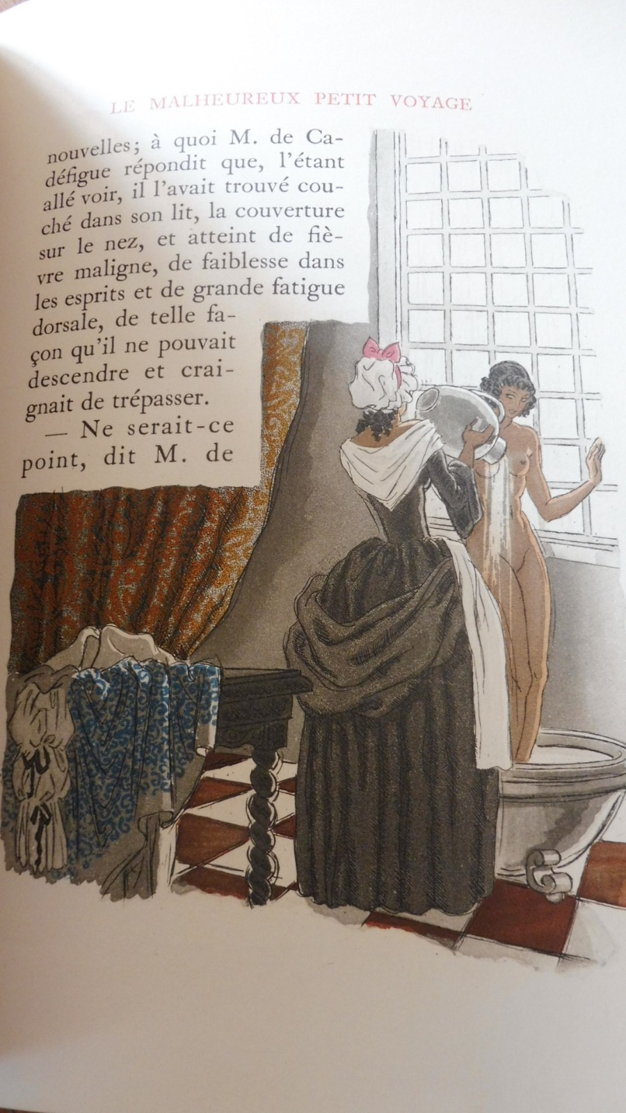 Le Malheureux petit voyage (Gabriel Soulages) 1942 illus. Leroy NUMEROTE VELIN