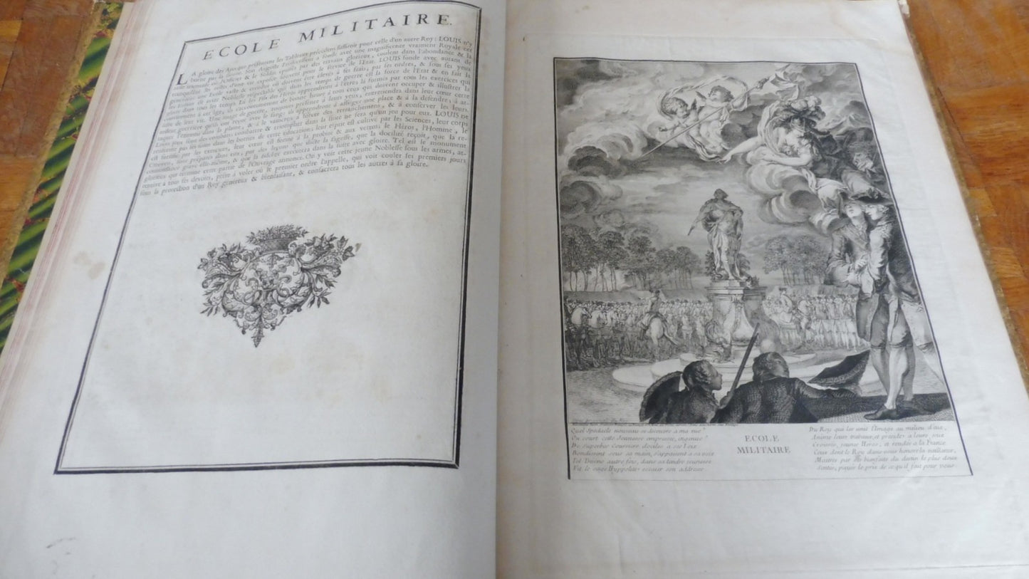 Spectacles des vertus, des arts et des sciences (François) 1756 IN FOLIO