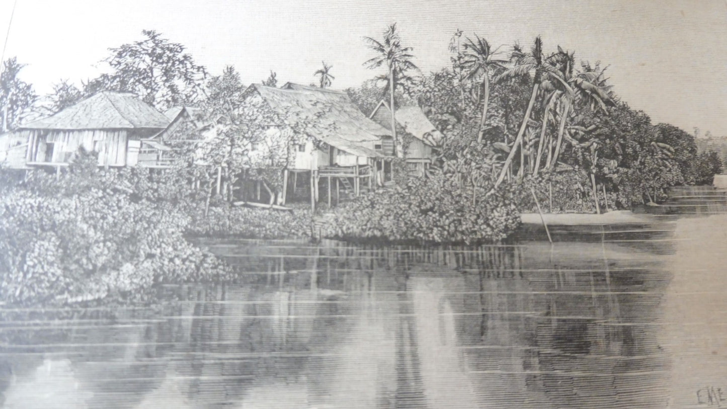 En Océanie 1884-1885 (Edmond Cotteau) 1895