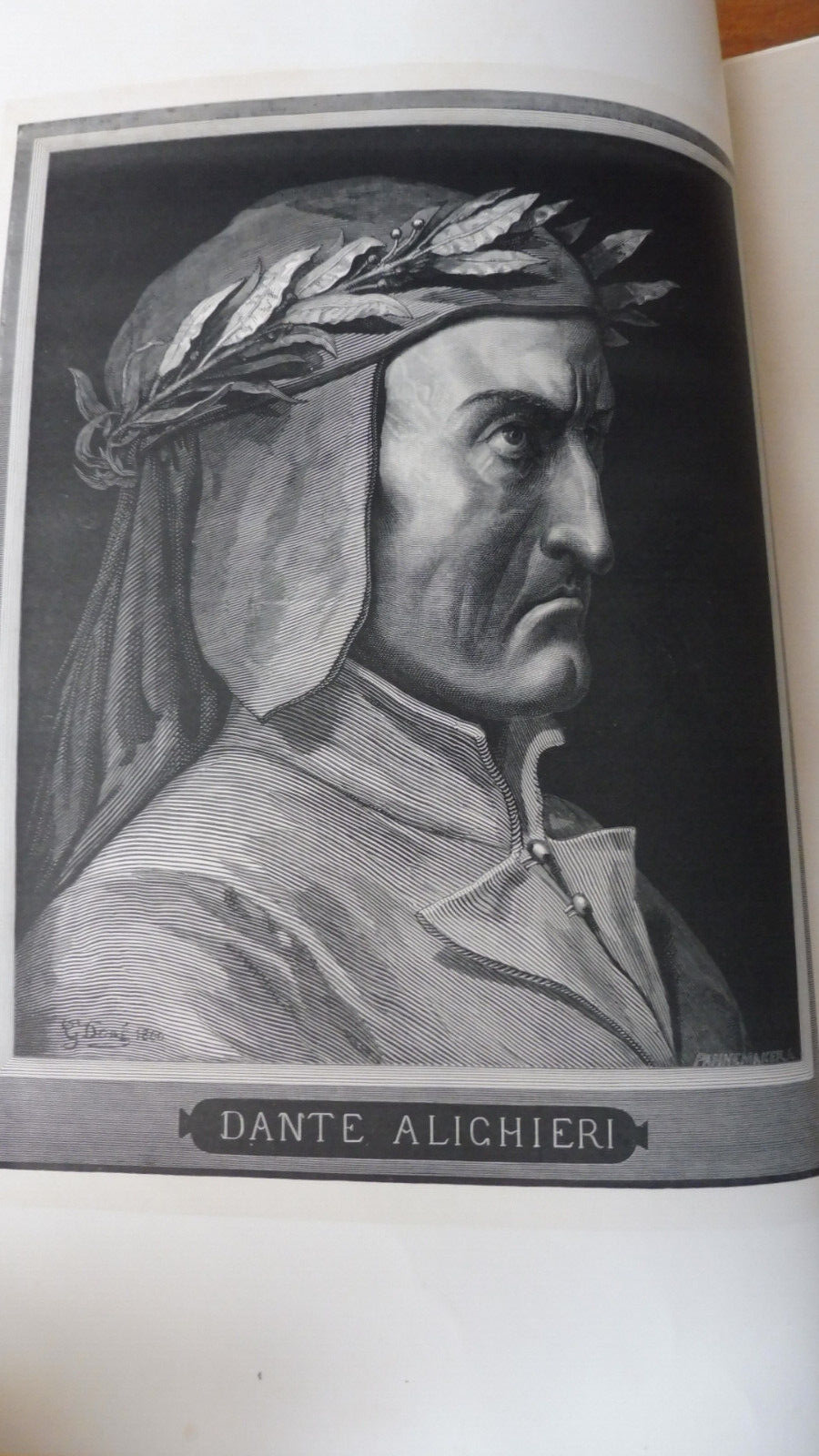 Le Purgatoire. Le Paradis. L'enfer (Dante) 1868 illus. Doré IN FOLIO 2/2