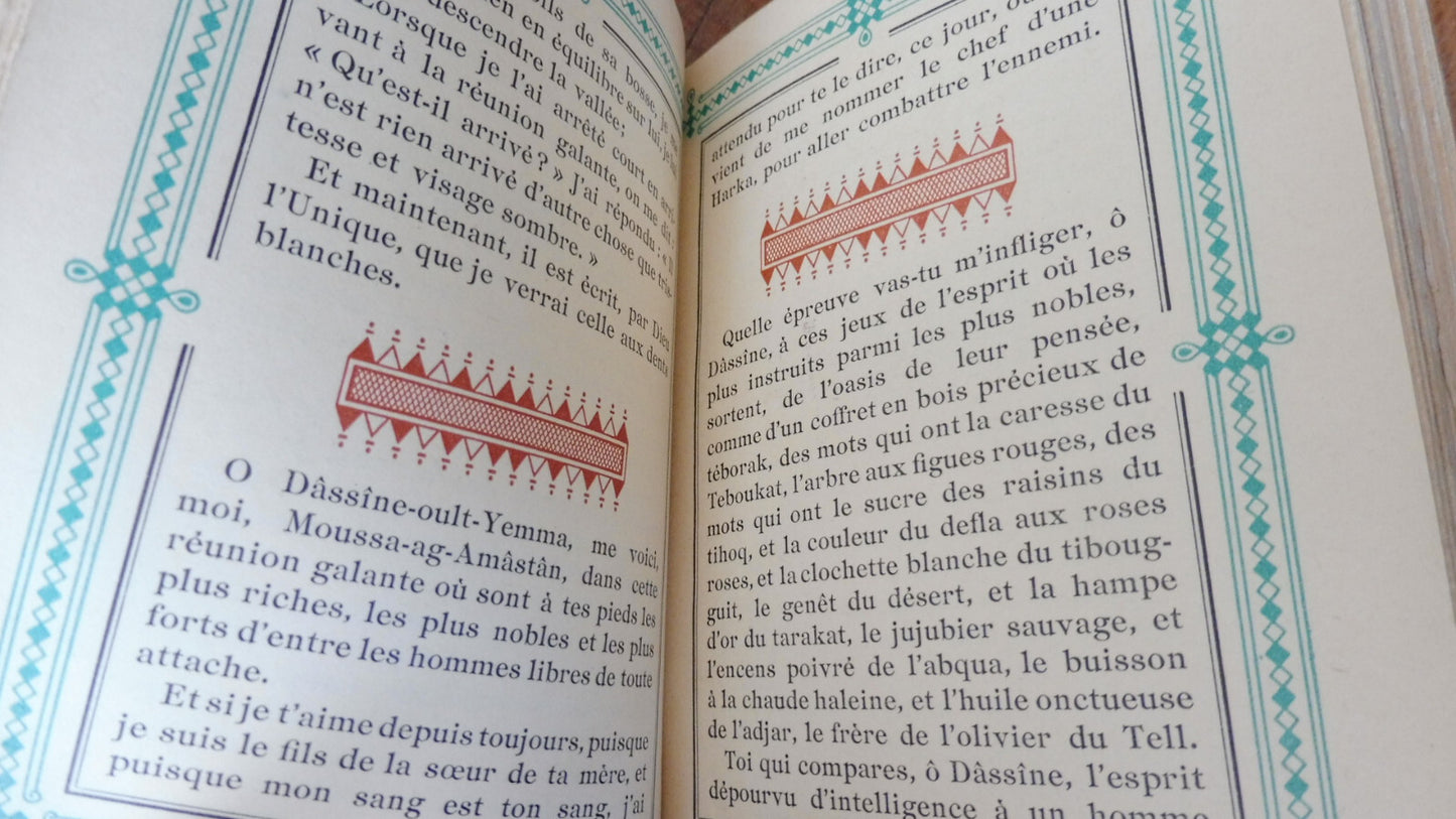 Les Chants du Hoggar (A. Maraval-Berthoin) 1924 JAPON