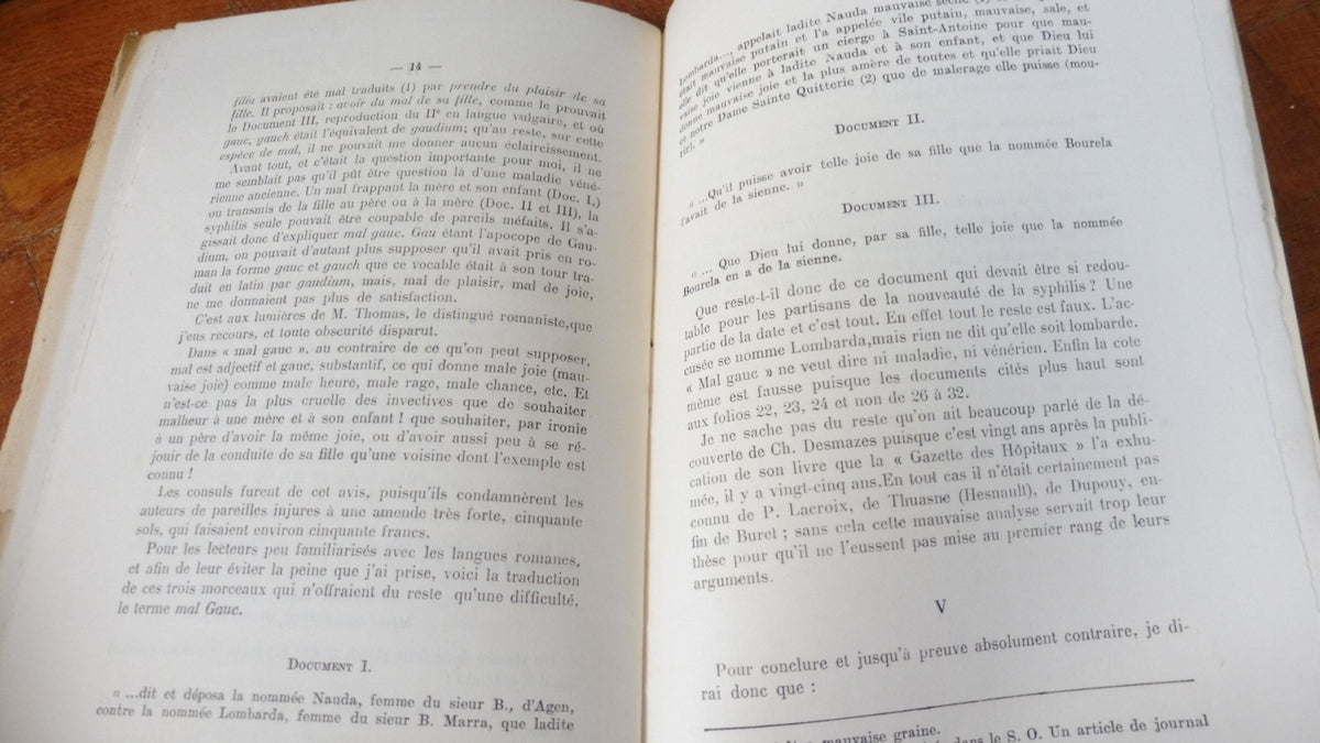 Les Malades de Vénus dans l'oeuvre de François Villon (Le Pileur) 1910