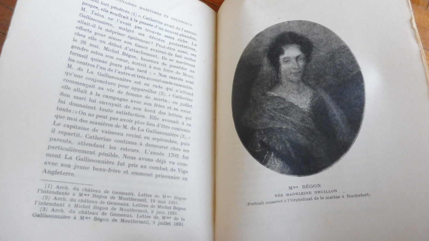 Fonctionnaires maritimes et coloniaux sous Louis XIV. Les Bégon (Y. Bezard) 1932
