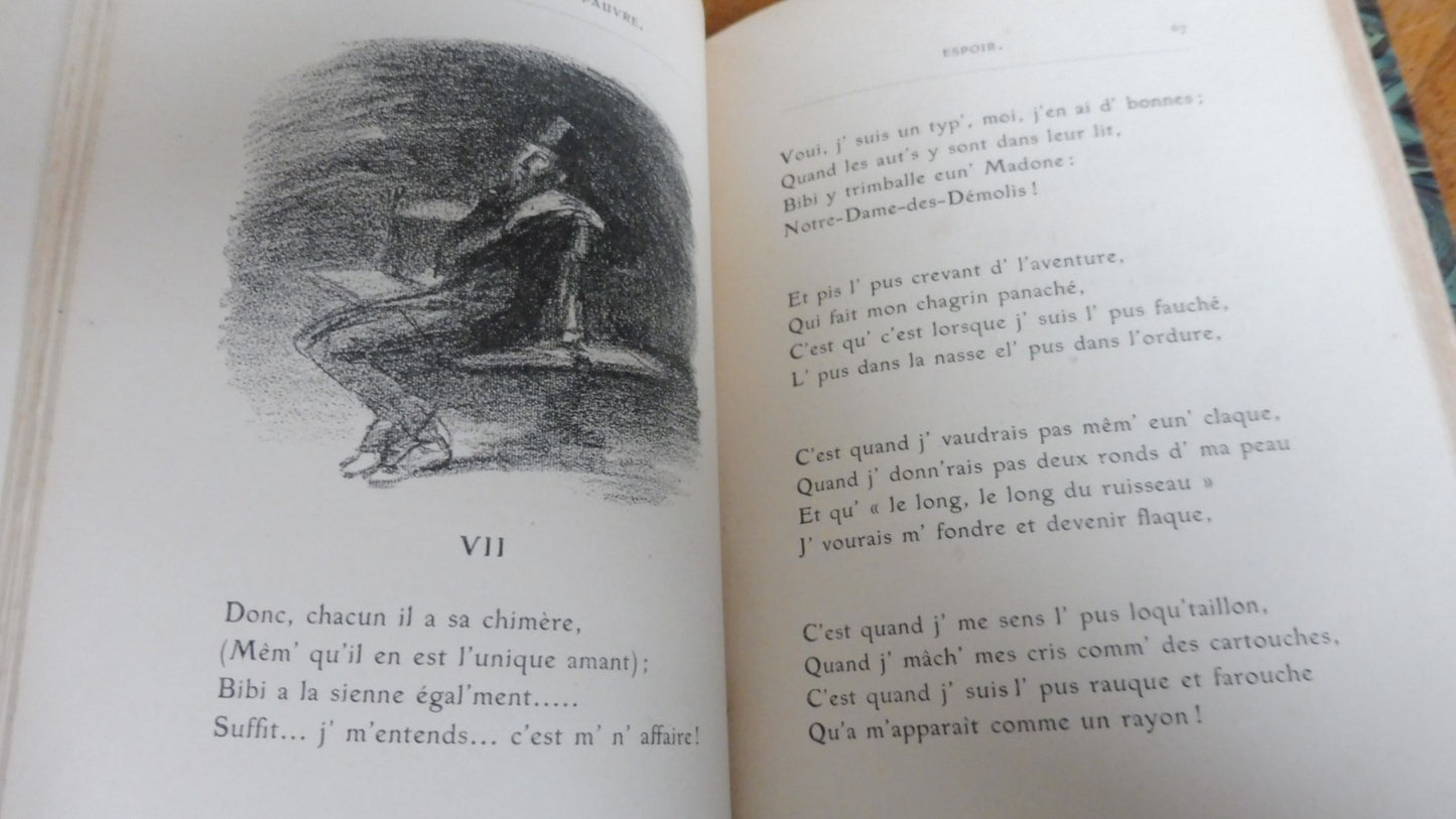 Les Soliloques du pauvre (Jehan Rictus) 1903 illus. Steinlein