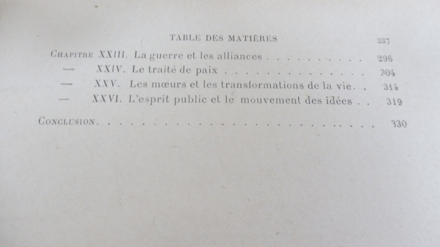 La Troisième République (R. Recouly) 1927 + Lettre de F. Funck-Brentano