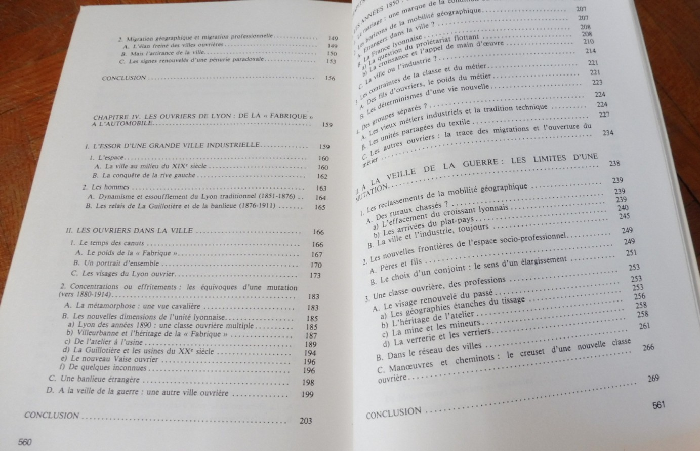 Les Ouvriers de la région lyonnaise 1848-1914 (Yves Lequin) 1977 2/2