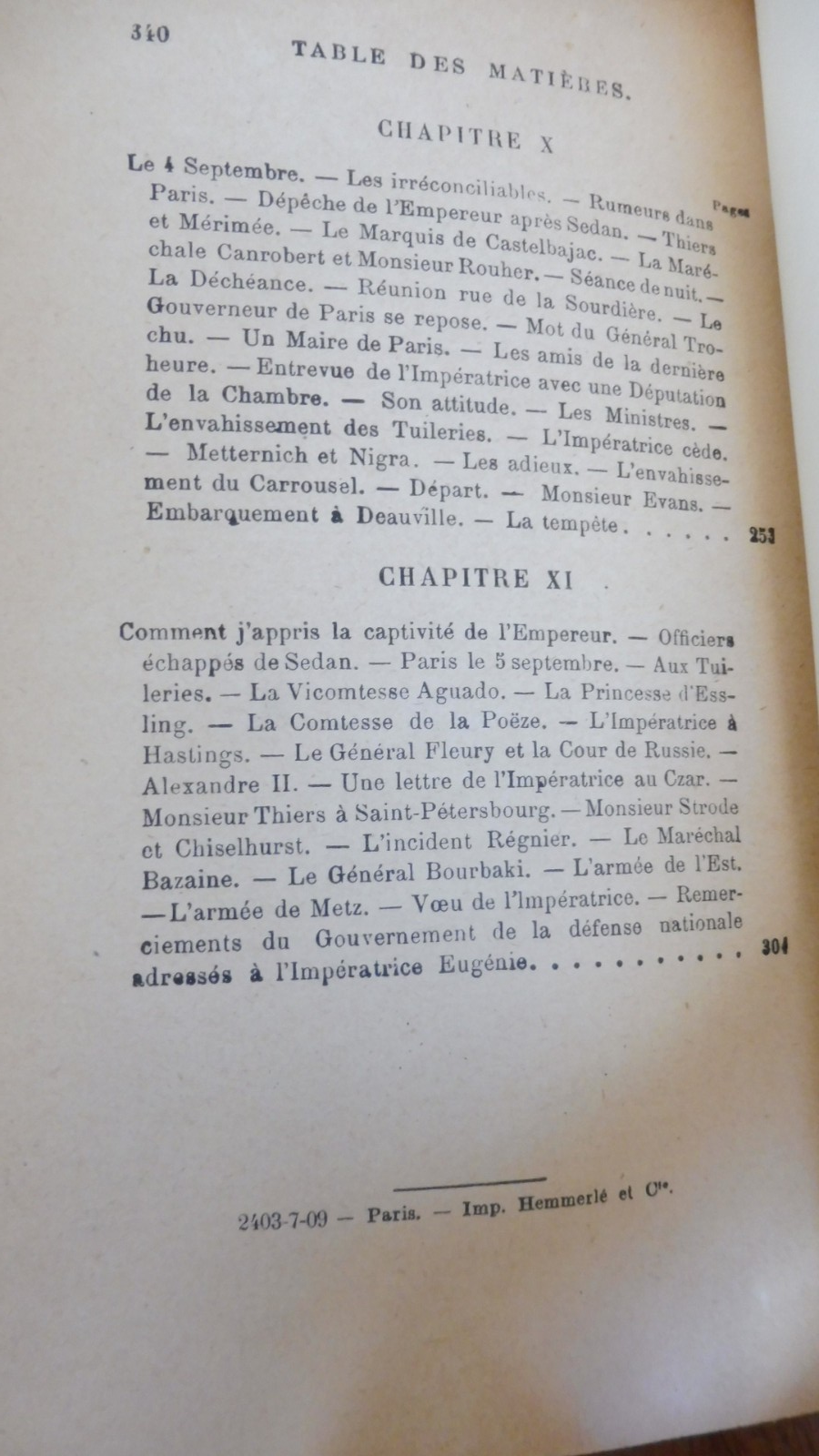 Souvenirs intimes de la cour des Tuilleries. 2ème série (Mad. Carette) 1909