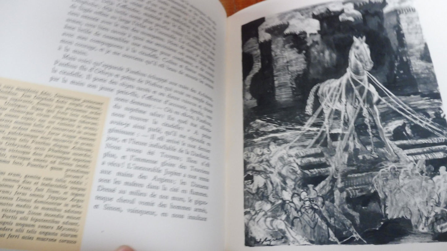 L'Enéide. Les Bucoliques. Lucrèce (Virgile) illus. Mahn, Legrand & Chièze 4/4