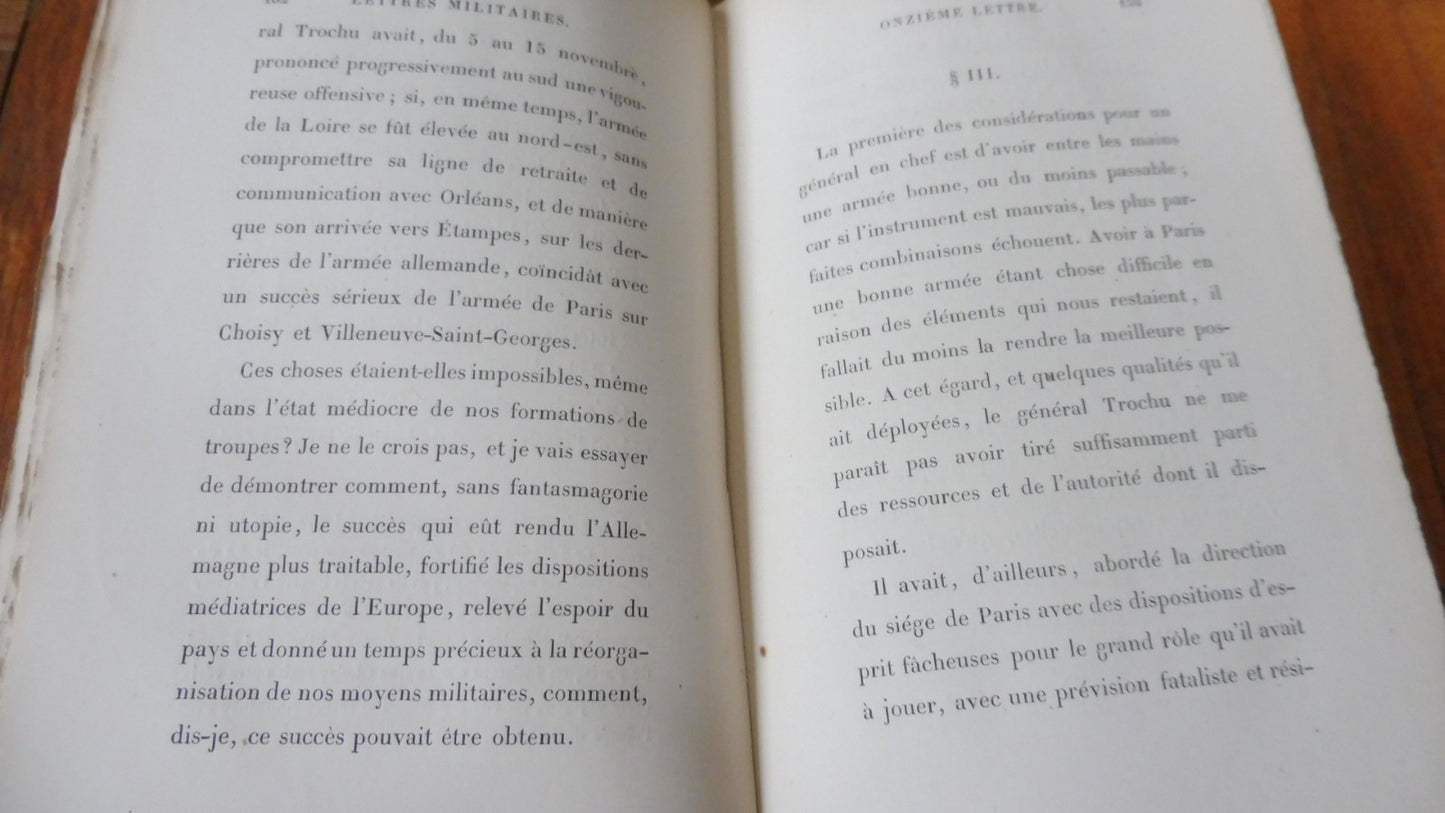 Lettres militaires du siège (T. Colonna Ceccaldi) 1872