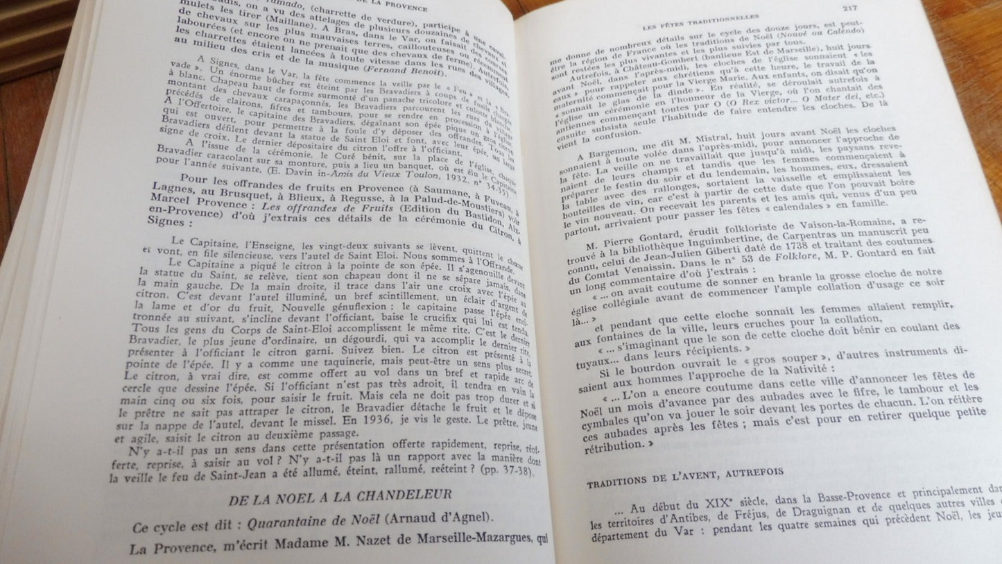 Le Folklore de Provence (Claude Seignolle) 1963