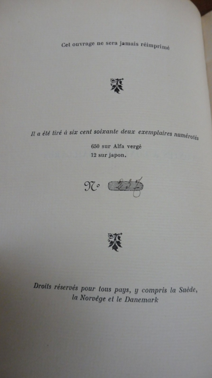 Contes et conteurs gaillards du XVIIIème siècle (Rousseau...) 1906 NUMEROTE