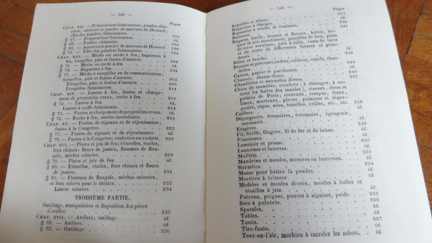 Manuel de l'artificier, du poudrier et du salpêtrier (Vergnaud) 1981 RORET