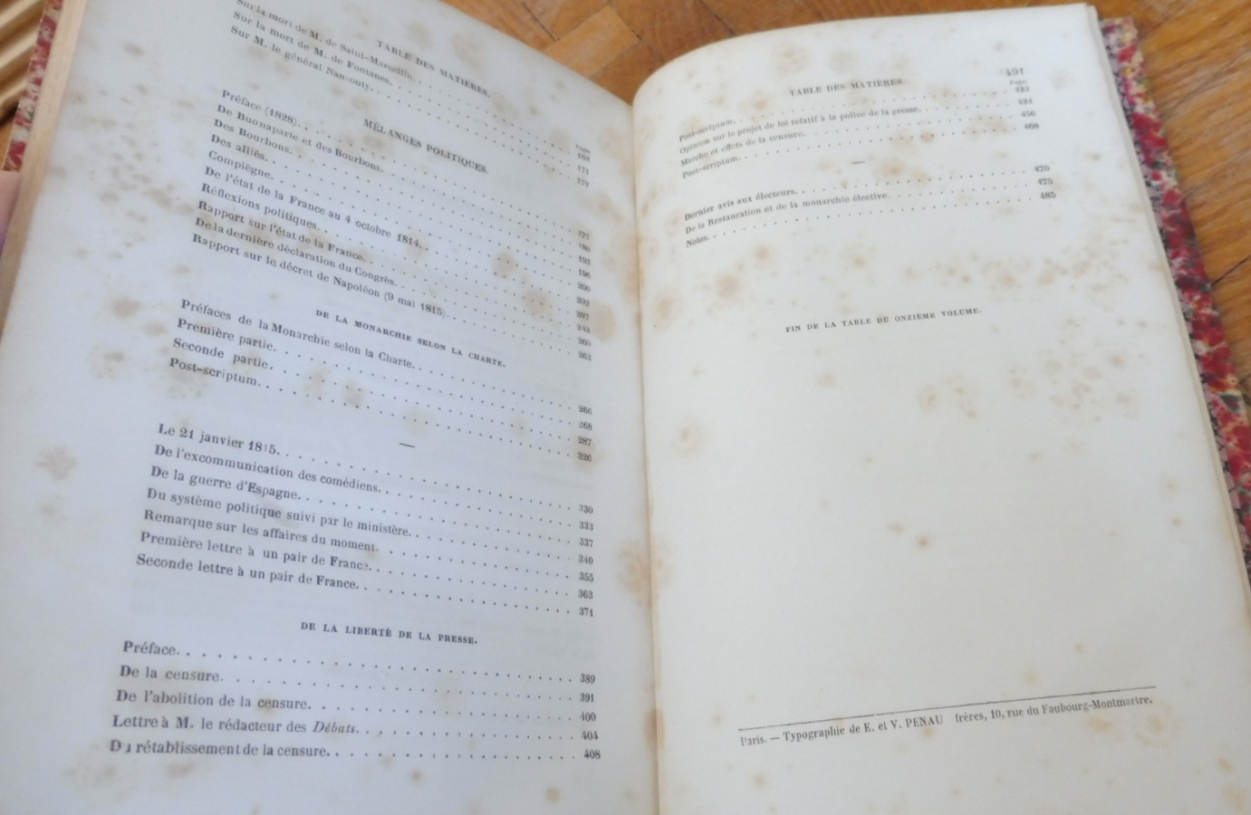 Mélanges historiques (Chateaubriand) s.d.