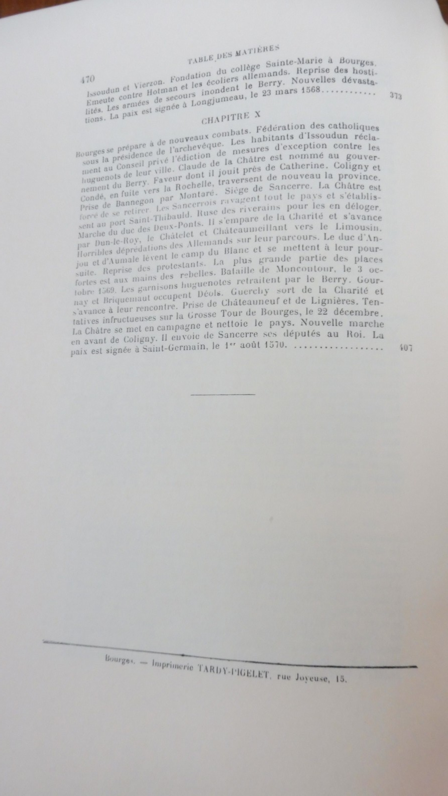 Les Guerres de la Réforme en Berry (Vicomte de Brimont) 1905 REPRINT