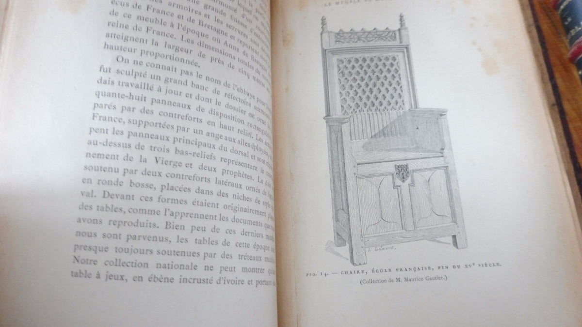 Le Meuble, de l'antiquité au XIXe siècle (Alfred De Champeaux) s.d. 2/2