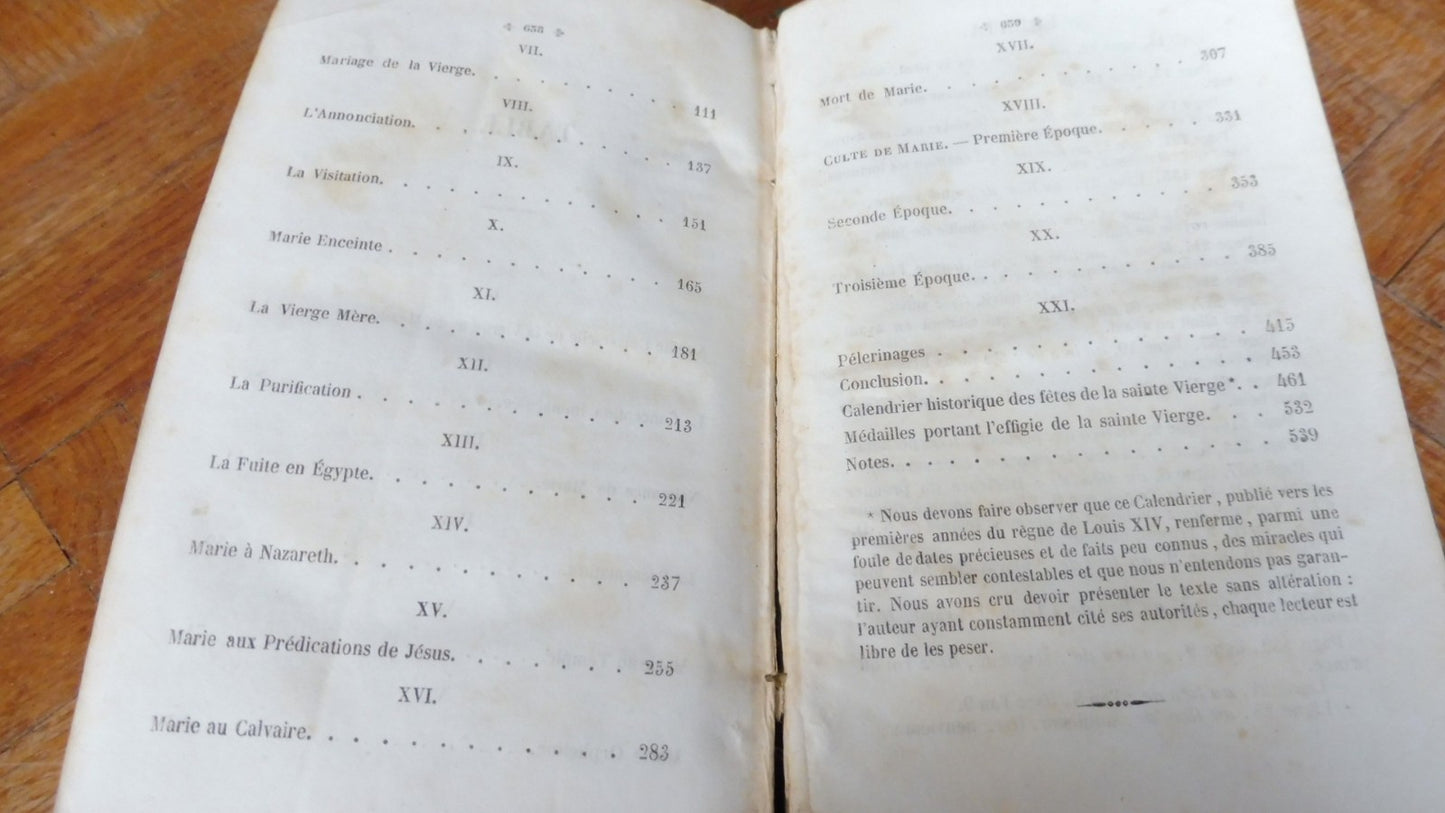 La Vierge. Histoire de la Mère de Dieu (abbé Orsini) 1837