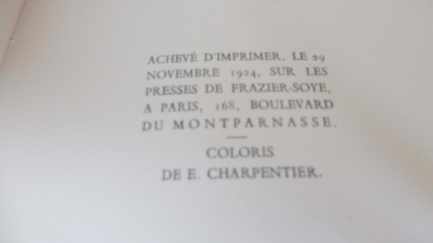 Zadig, ou la destinée (Voltaire) 1924 illus. Mossa FERROUD