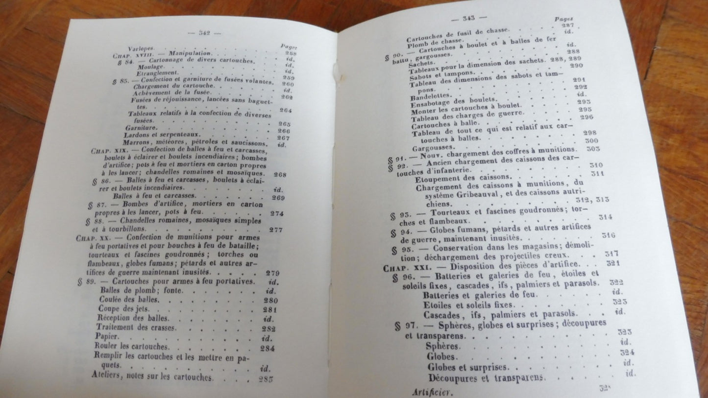 Manuel de l'artificier, du poudrier et du salpêtrier (Vergnaud) 1981 RORET