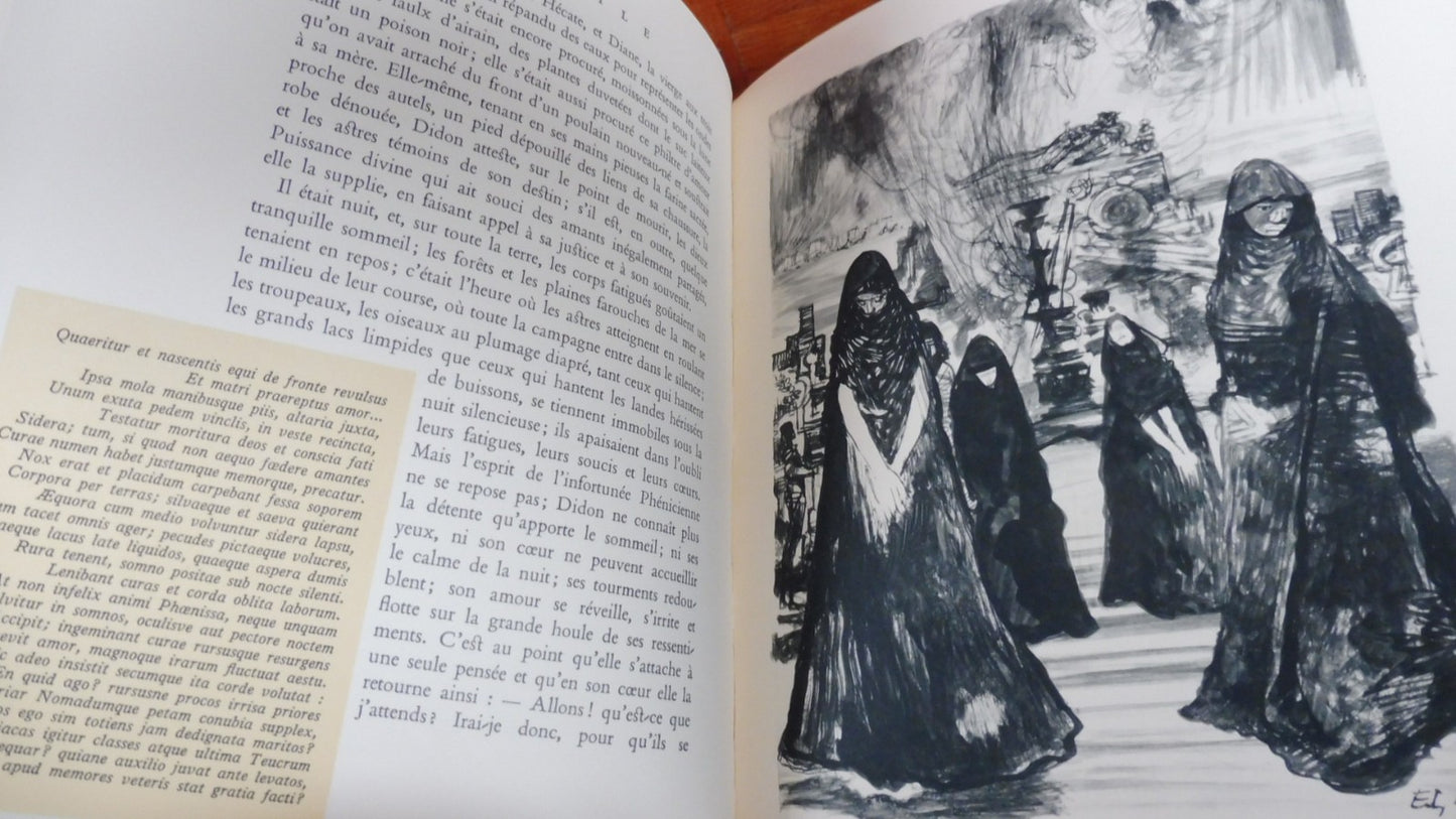 L'Enéide. Les Bucoliques. Lucrèce (Virgile) illus. Mahn, Legrand & Chièze 4/4