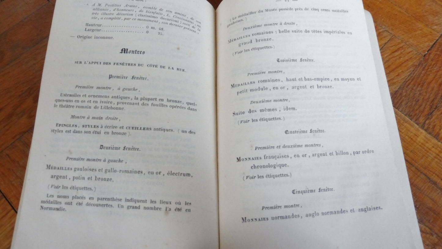 Catalogue du musée départemental d'antiquités de Rouen 1840