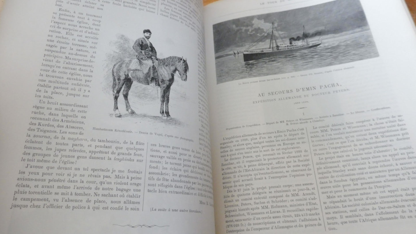 Le Tour du monde. Année 1892 (E. Charton) 1892 INDE, JAPON, RUSSIE...